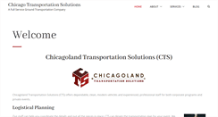 Desktop Screenshot of chicagotransportsolutions.com